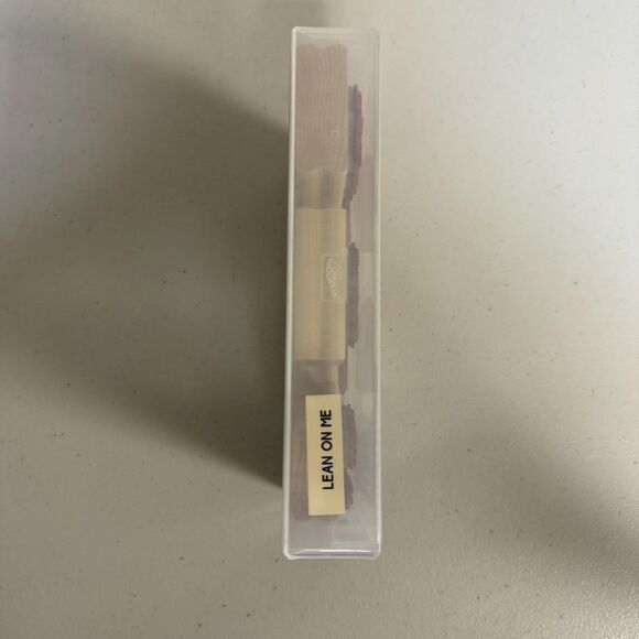 Stampin Up! Lean On Me Rubber Set Scrapbook Invitation Note Card Design Craft - Picture 4 of 5